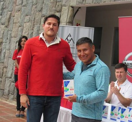 Peruano, Ysabelino Apaza, en Torneo Internacional de Tenis en silla de ruedas, en Quito.