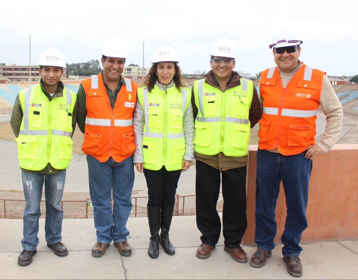 CONGRESISTA PALOMA NOCEDA SUPERVISÓ OBRAS DE LOS JUEGOS PANAMERICANOS Y PARAPANAMERICANOS EN EL CALLAO Y SAN MARCOS